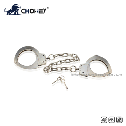 Nickel plated carbon steel legcuffs FT0526